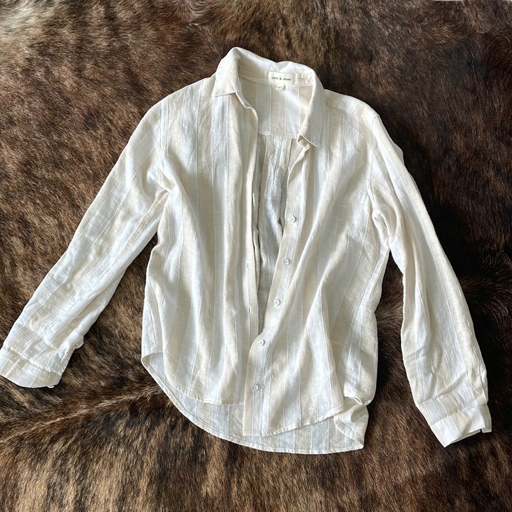 Cloth and stone shirt